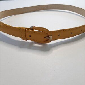 Vintage Yellow Axiom Thin Belt